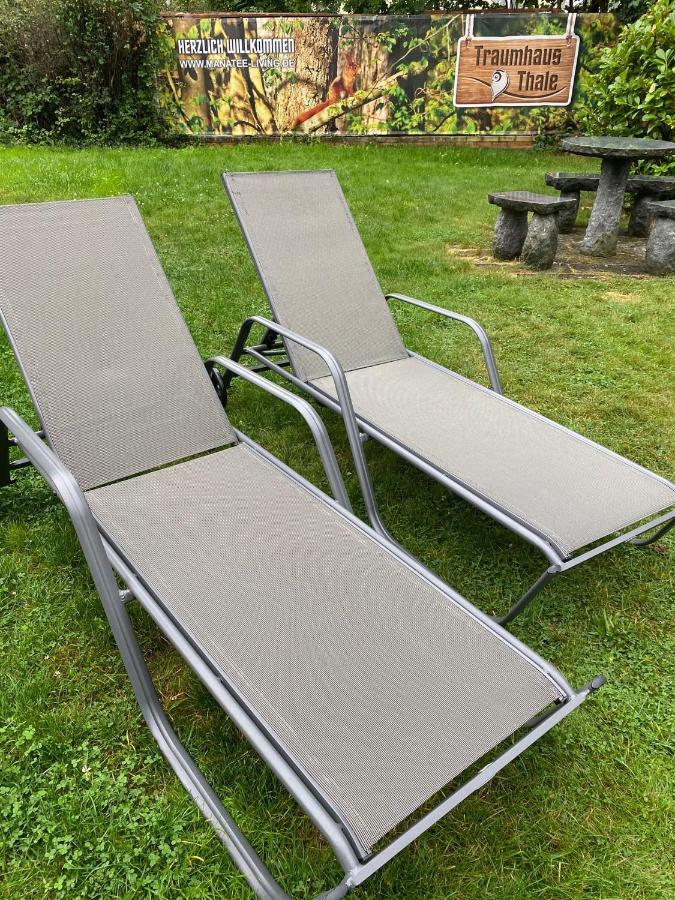 Traumhaus Thale Mit Sauna Und Kamin Εξωτερικό φωτογραφία