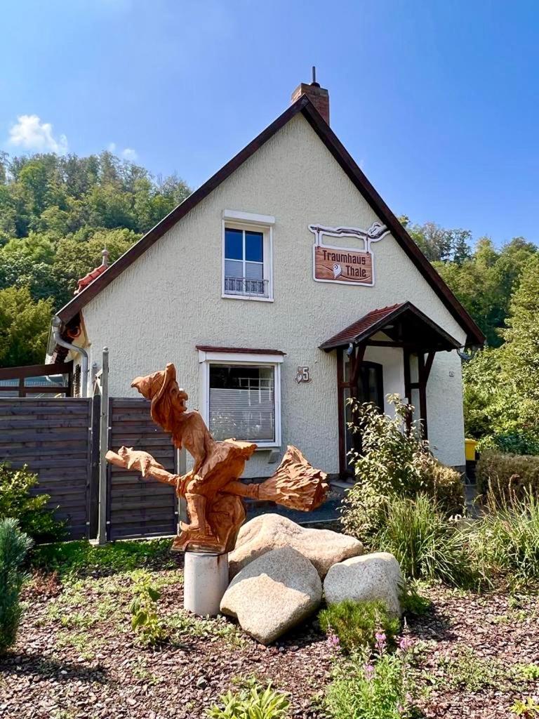 Traumhaus Thale Mit Sauna Und Kamin Εξωτερικό φωτογραφία